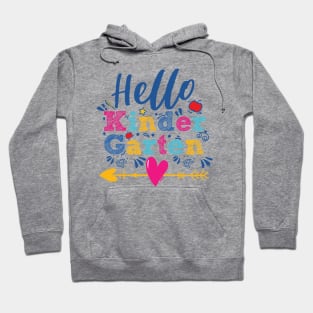 Hello Kindergarten, Back to School, Cute Kindergarten Hoodie